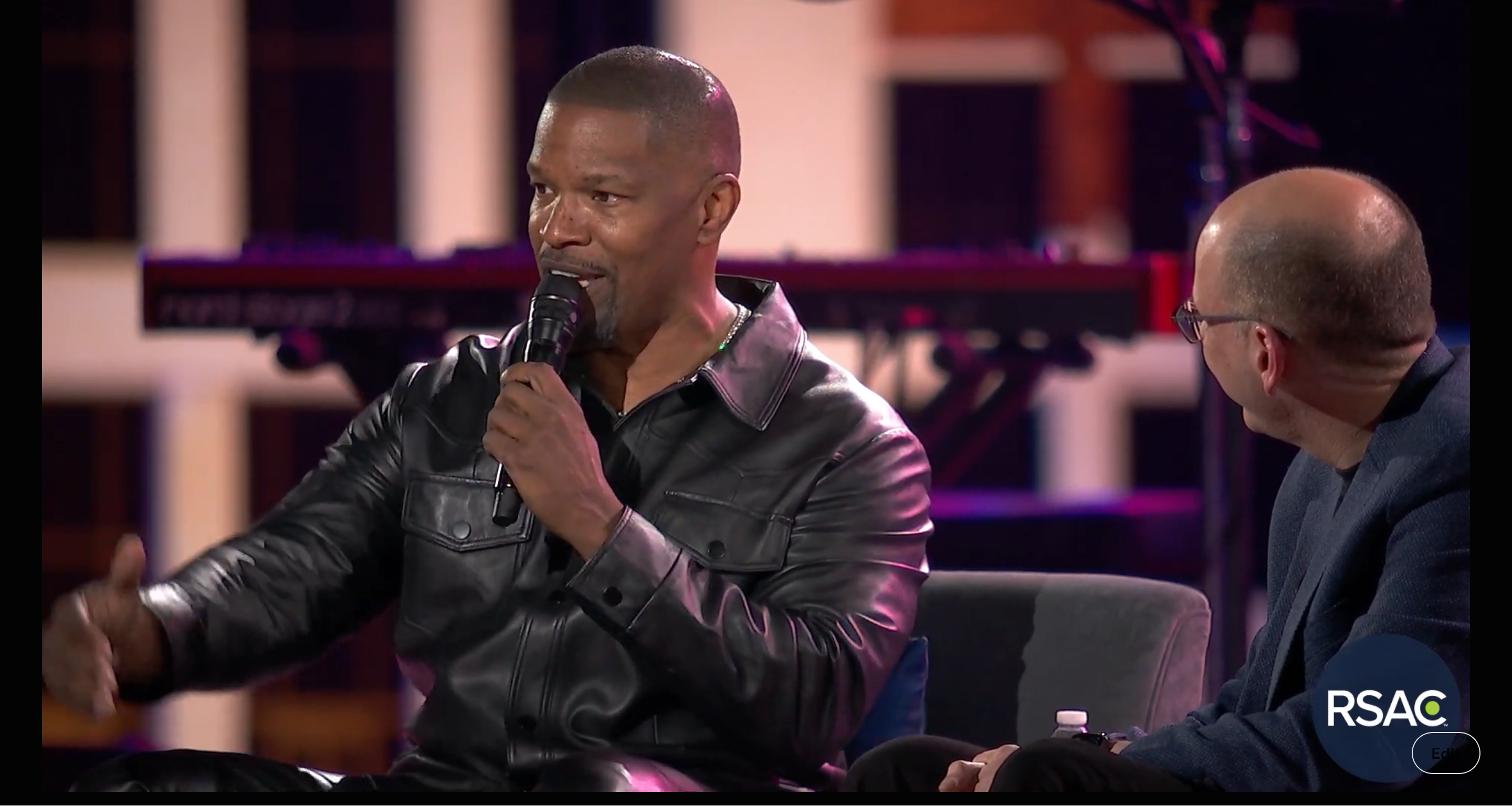 Jamie Foxx @ RSAC Cyber Security Conference